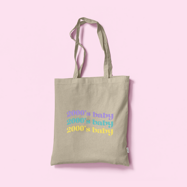 Tote bag 2000 baby Sin cierre