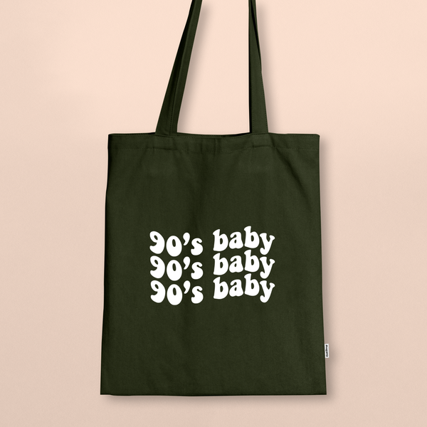 90´s Baby ZipTote Verde