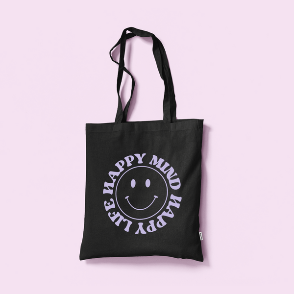 Happy Mind SimpleTote Negra