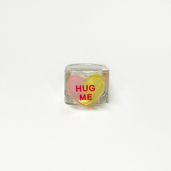 Anillo Hug Me Amarillo