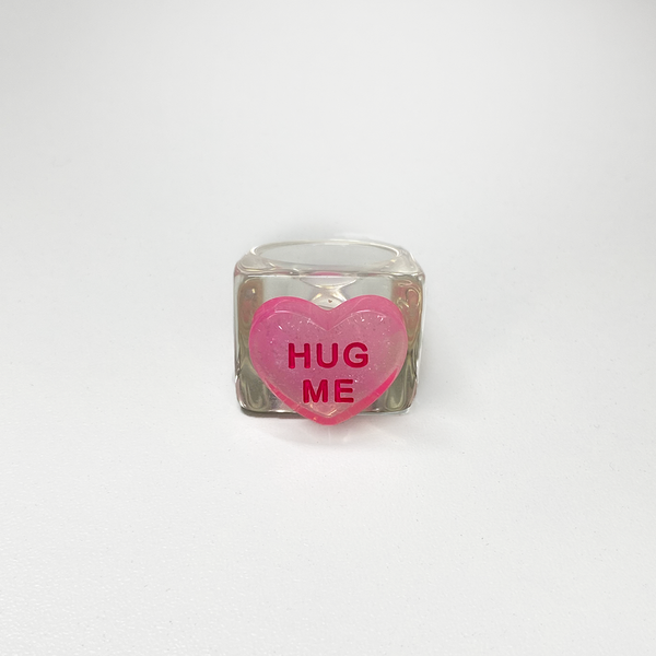 Anillo Hug Me Rosado