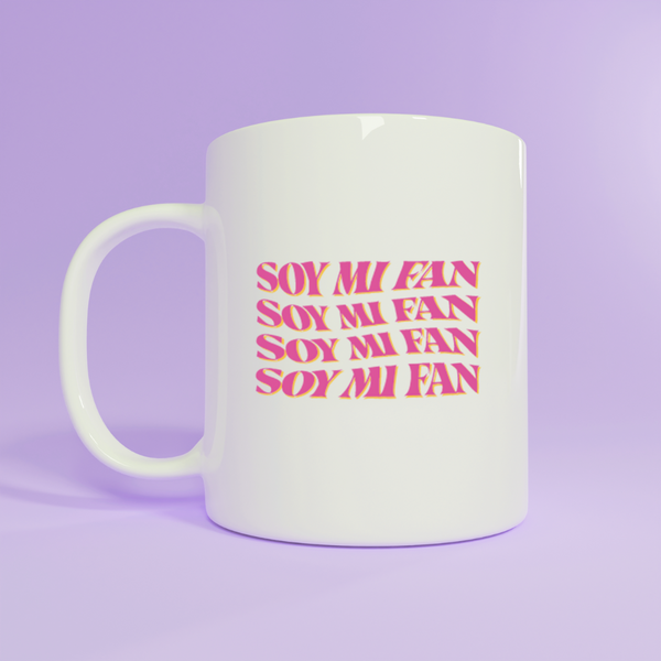 Soy mi fan mug Cool drop