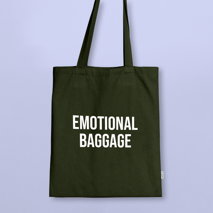 Emotional baggage Verde Tote bag Cool Drop