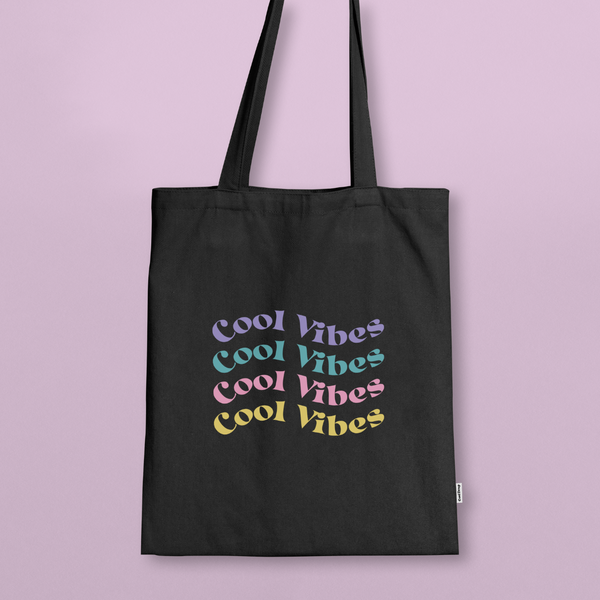 Cool Vibes ZipTote Negra